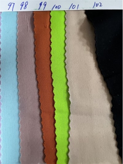 DG-BT recycled polyester matte Lycra Composition: 82% recycled polyester 18% spandex Weight: 180g/㎡ Width: 150CM detail view-11